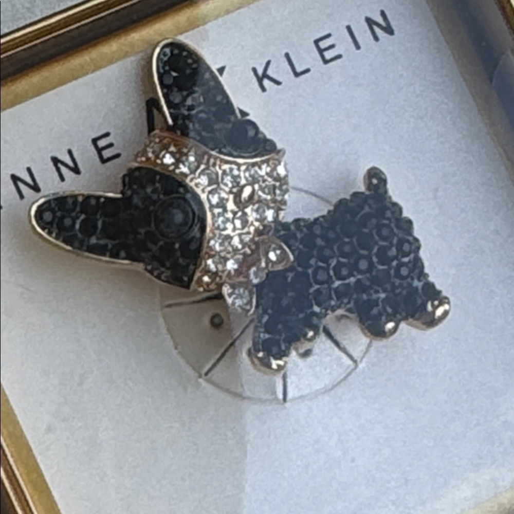 Anne Klein dog brooch - NWOT - Picture 4 of 6